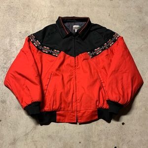 Vintage Red Western Cowboy Jacket